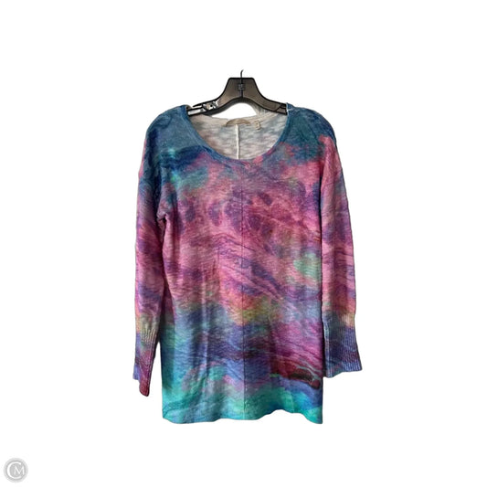 Sweater By Soft Surroundings In Pink & Purple, Size: S