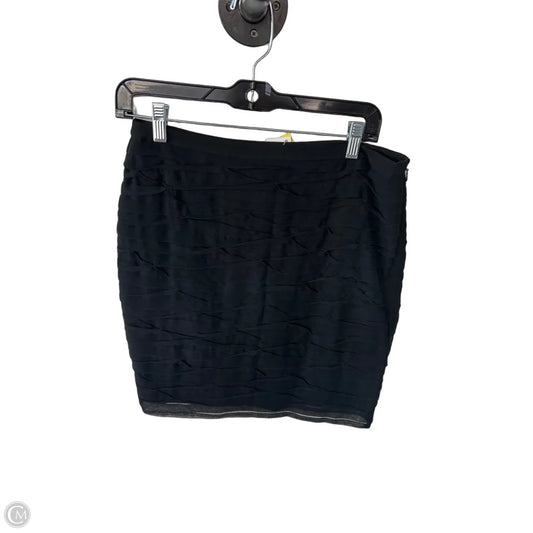 Skirt Mini & Short By Ann Taylor In Black, Size: 4