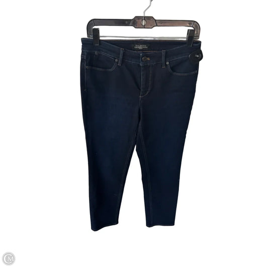 Jeans Straight By Talbots In Blue Denim, Size: 6p