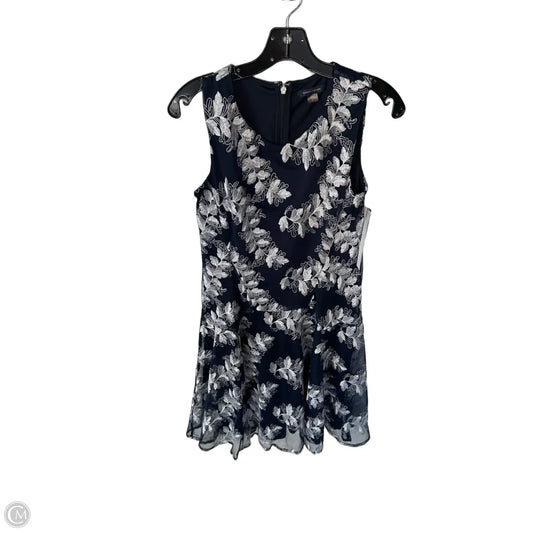 Dress Work By Tommy Hilfiger In Blue & White, Size: S