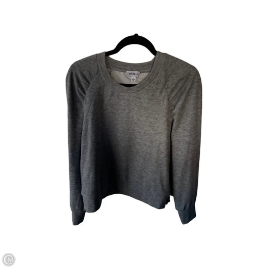 Sweatshirt Crewneck By Evereve In Grey, Size: L