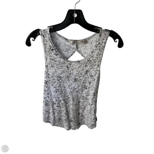 Athletic Tank Top By Athleta In Grey & White, Size: S