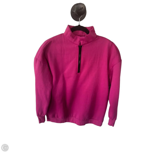 Sweatshirt Collar By Cme In Pink, Size: S