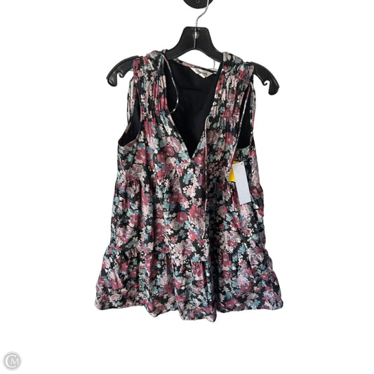 Dress Casual Short By Lucky Brand In Black & Red, Size: M