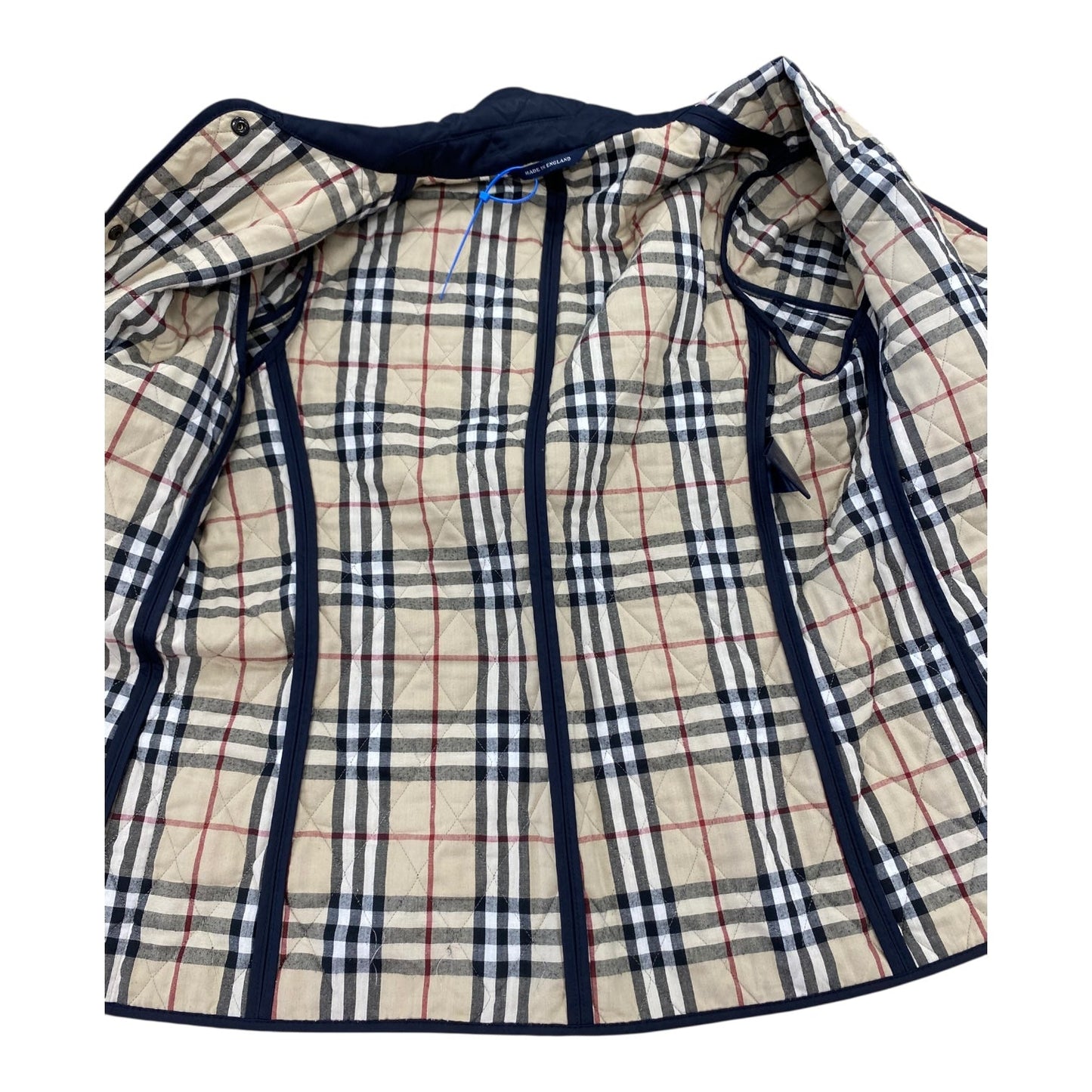 Jacket Luxury Designer By Burberry In Blue, Size:M