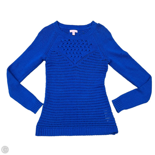 Sweater Designer By Lilly Pulitzer In Blue, Size: M