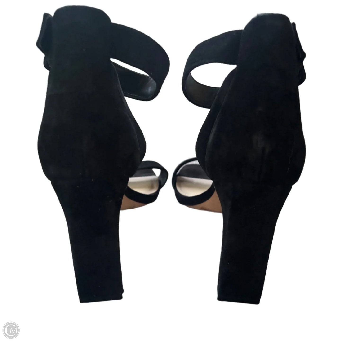 Sandals Heels Block By Vince Camuto In Black, Size: 6.5