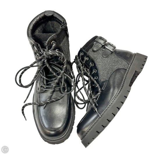 Boots Combat By Steve Madden In Black, Size: 9.5