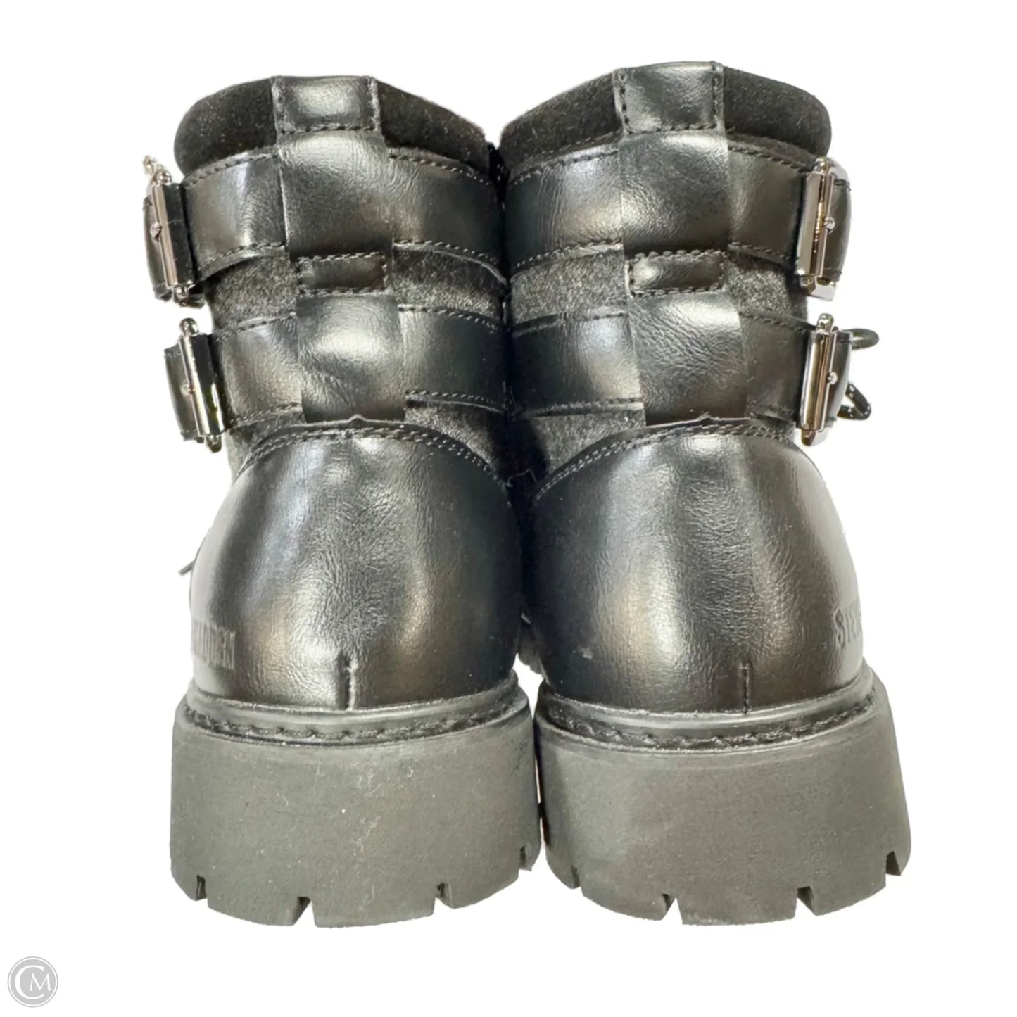 Boots Combat By Steve Madden In Black, Size: 9.5