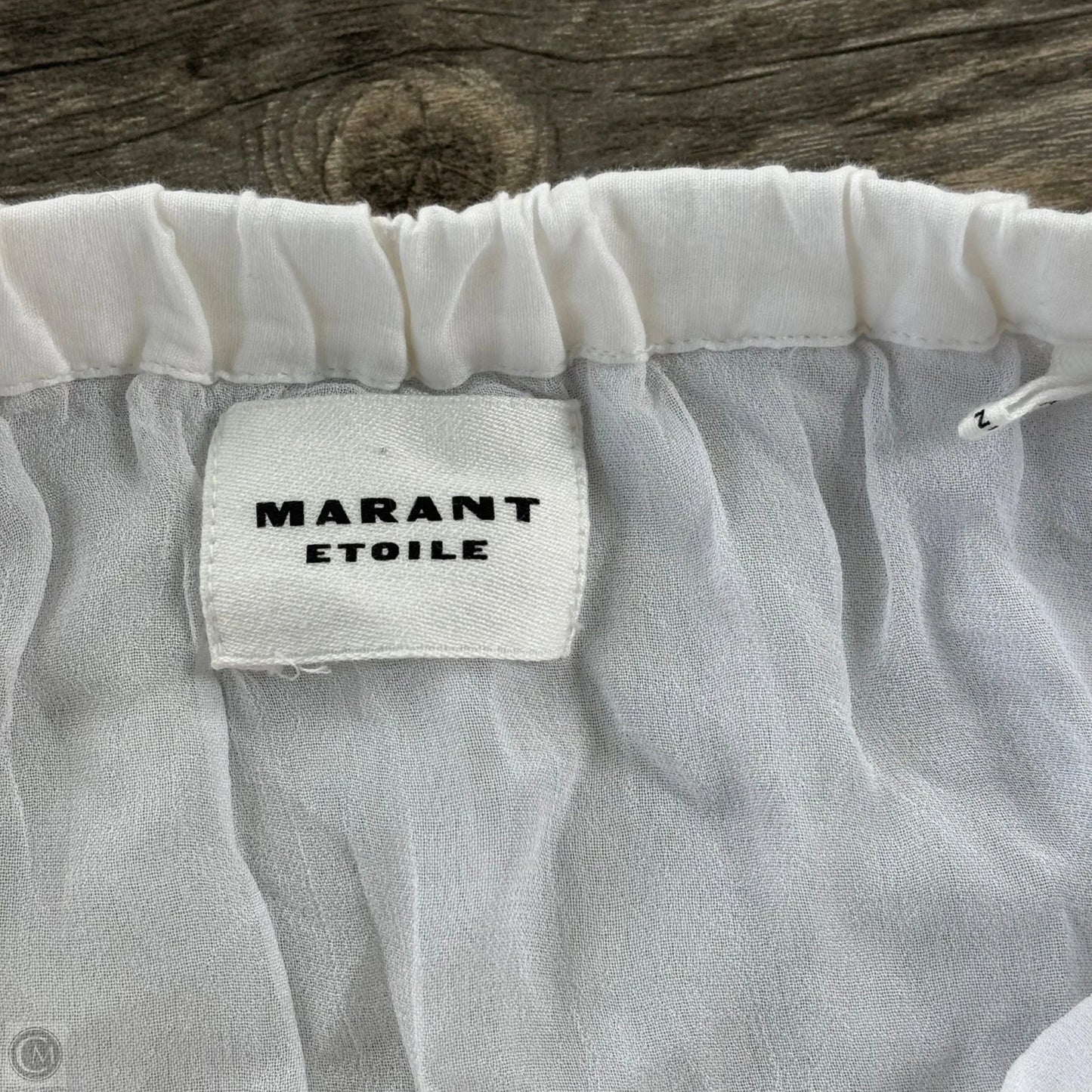 Skirt Designer By Isabel Marant In White, Size: M