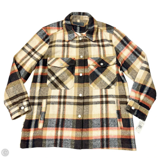 Jacket Other By Blanknyc In Plaid Pattern, Size: L