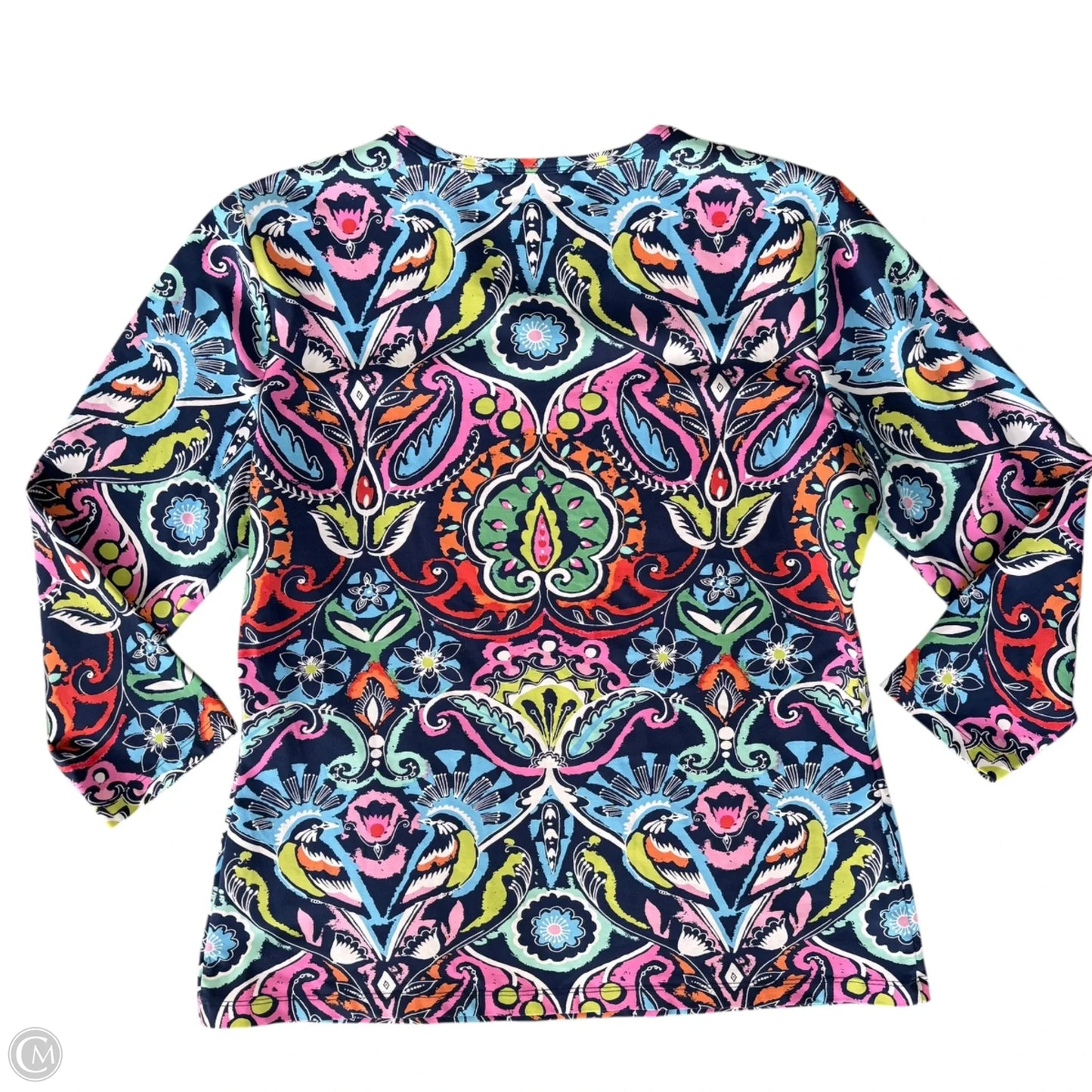 Top 3/4 Sleeve By J Mclaughlin In Multi-colored, Size: L