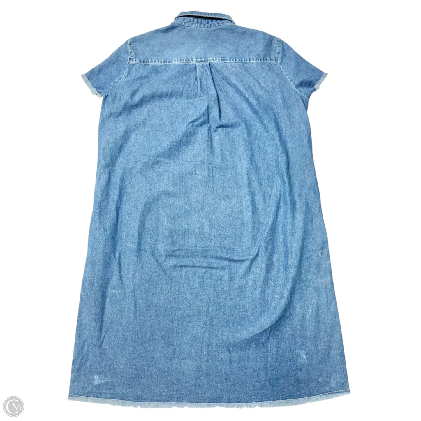 Dress Casual Short By J Mclaughlin In Blue Denim, Size: M