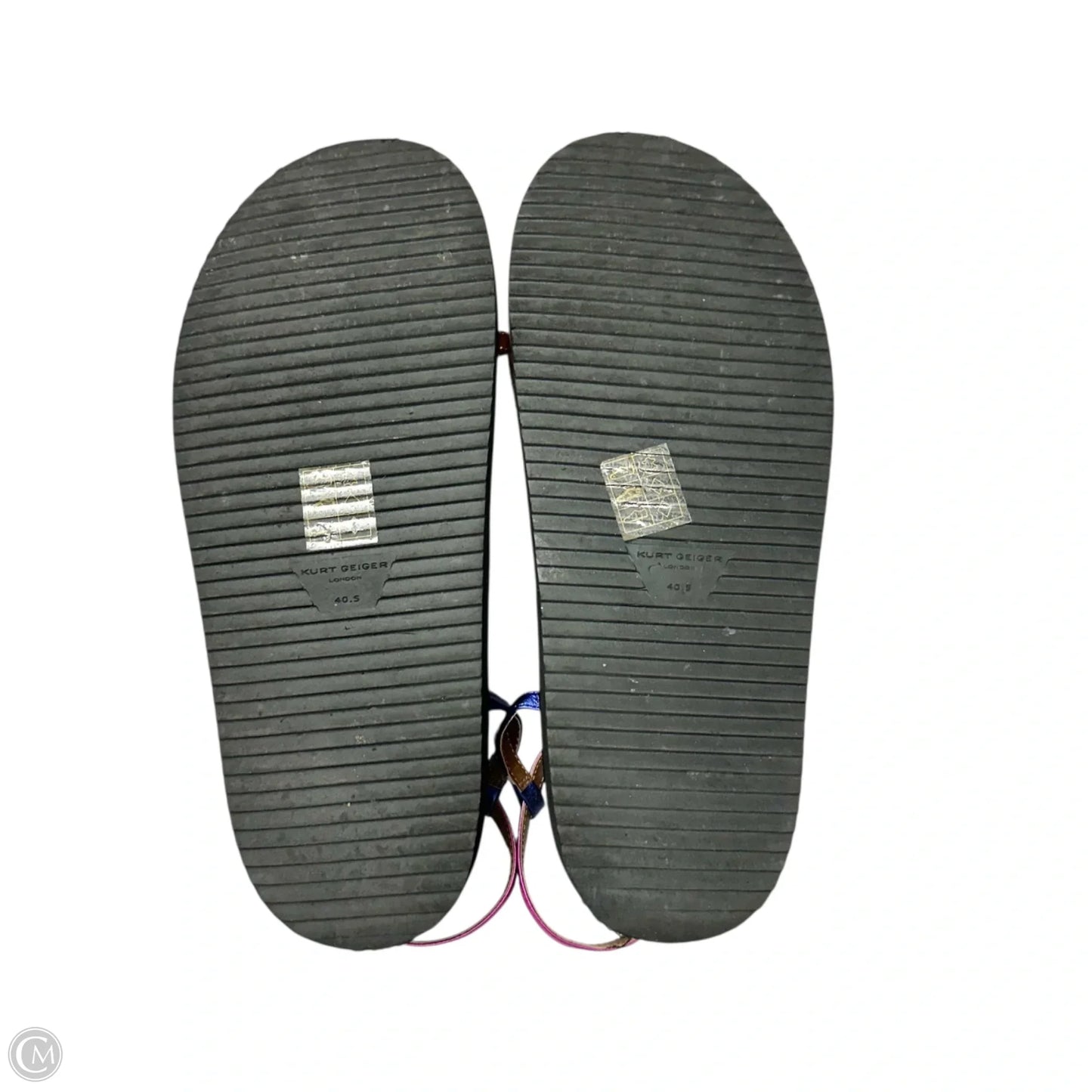 Sandals Designer By Kurt Geiger In Rainbow Print, Size: 10