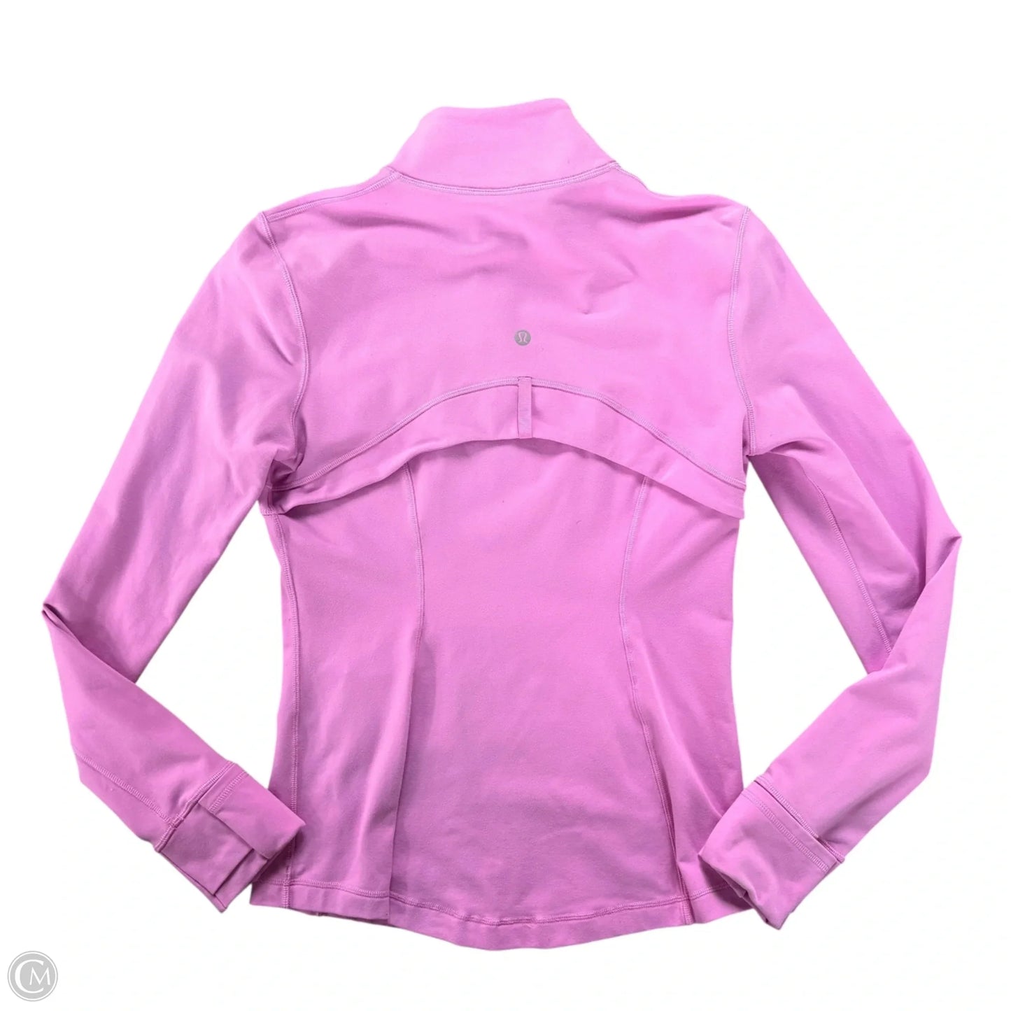 Athletic Jacket By Lululemon In Purple, Size: M