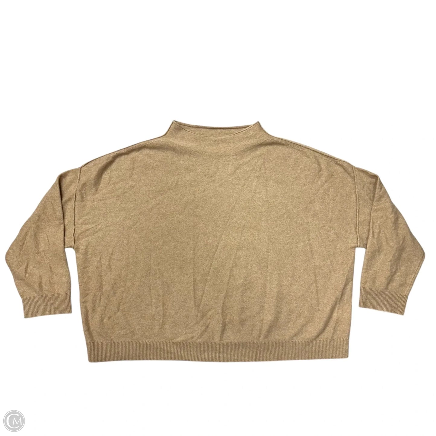 Sweater Cashmere By Pilcro In Tan, Size: 2x