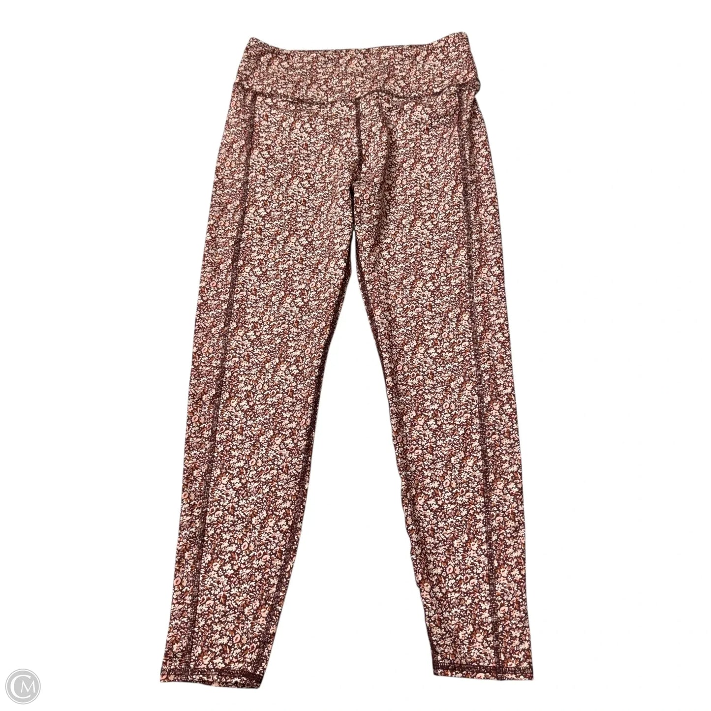 Athletic Leggings By Madewell In Floral Print, Size: L