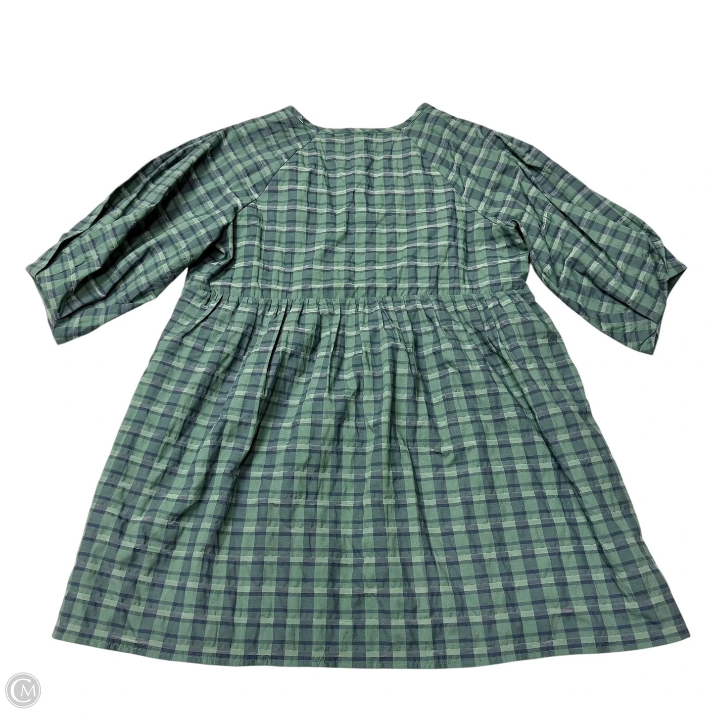 Dress Casual Short By Madewell In Plaid Pattern, Size: Lp