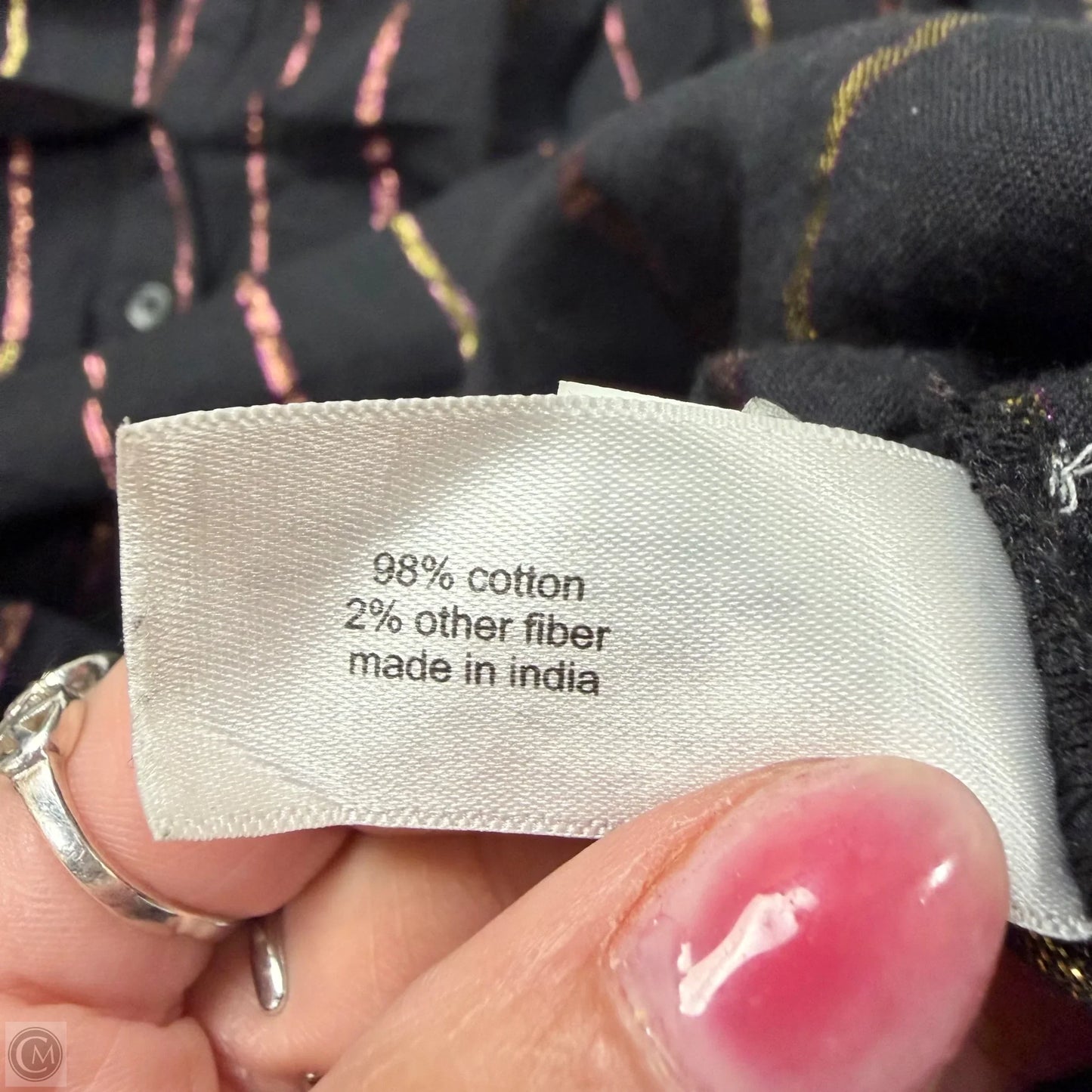 Top Long Sleeve By Lane Bryant In Striped Pattern, Size: 3x