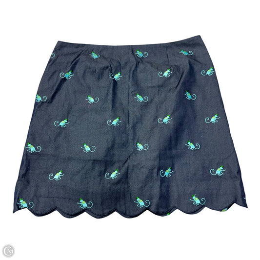 Skirt Designer By Lilly Pulitzer In Navy, Size: 8