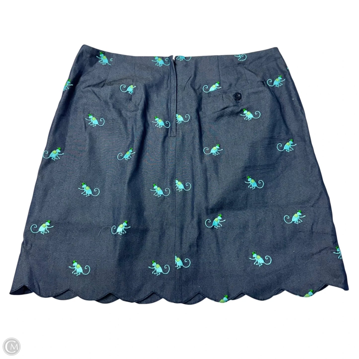 Skirt Designer By Lilly Pulitzer In Navy, Size: 8