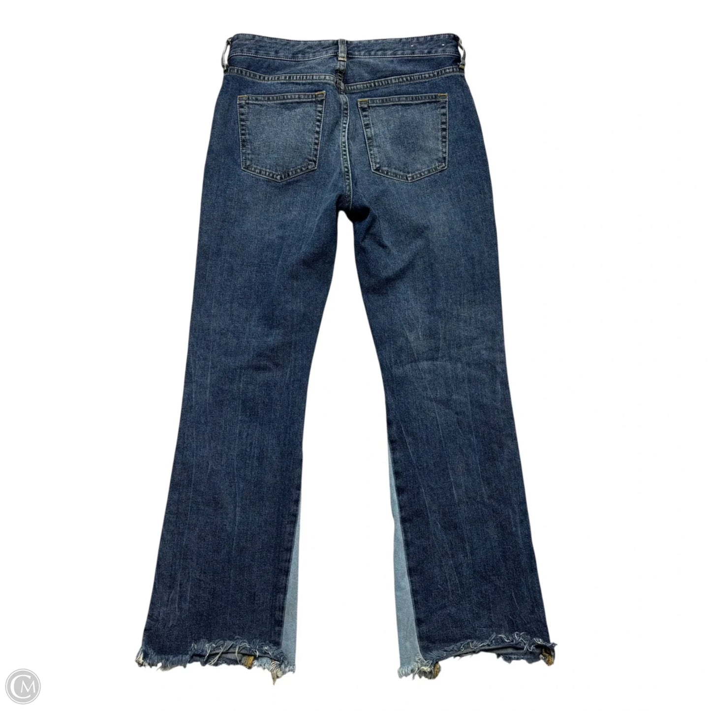 Jeans Flared By Pilcro In Blue Denim, Size: 2
