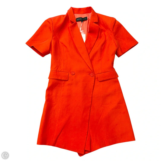Romper By Endless Rose In Orange, Size: M