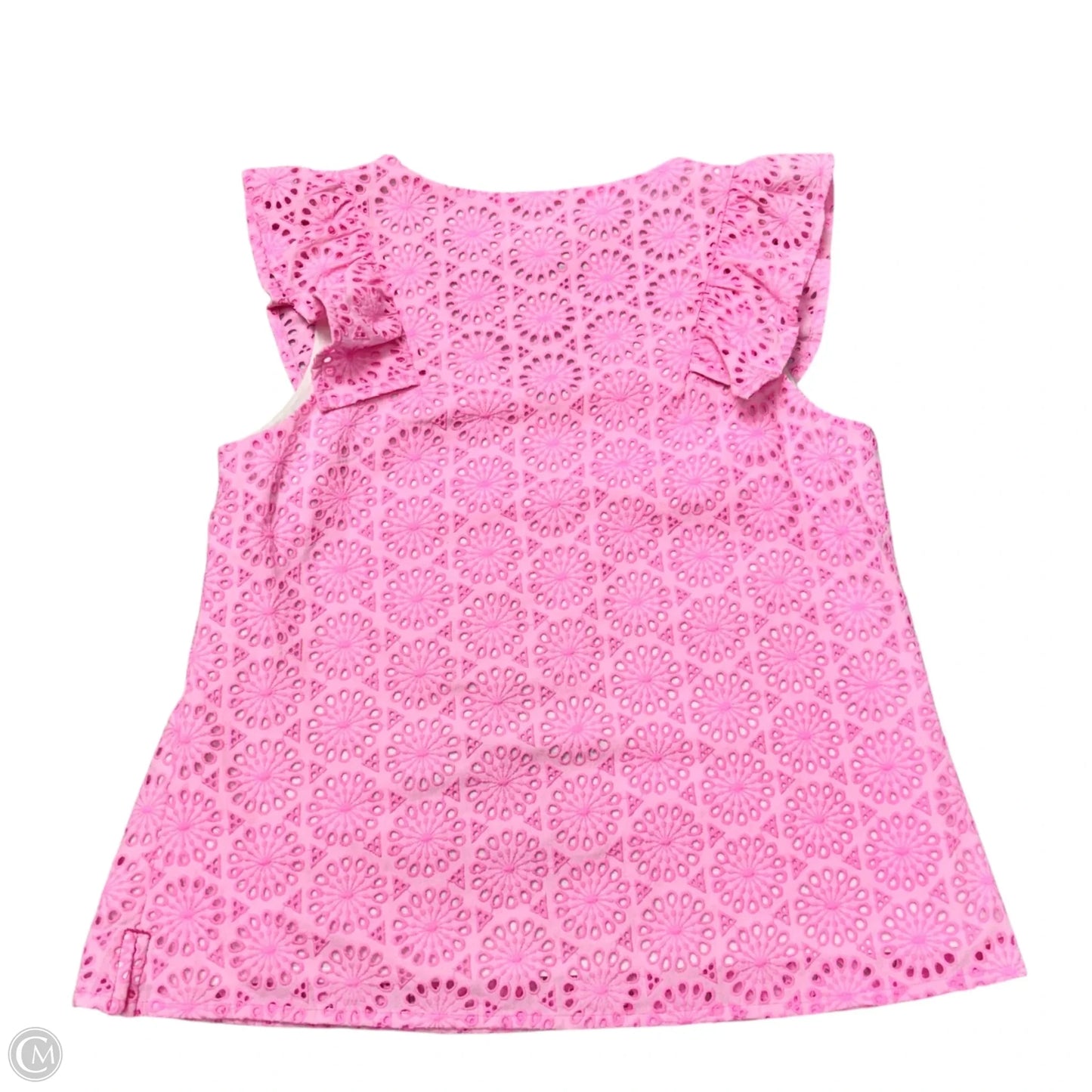 Top Sleeveless Designer By Lilly Pulitzer In Pink, Size: S