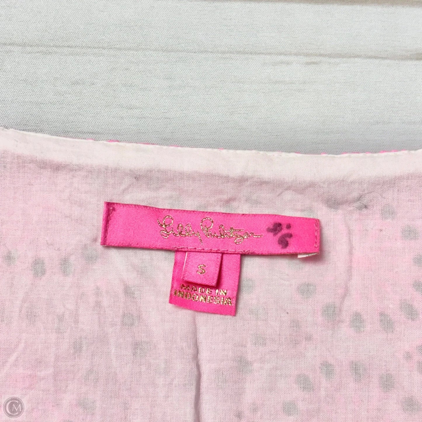 Top Sleeveless Designer By Lilly Pulitzer In Pink, Size: S
