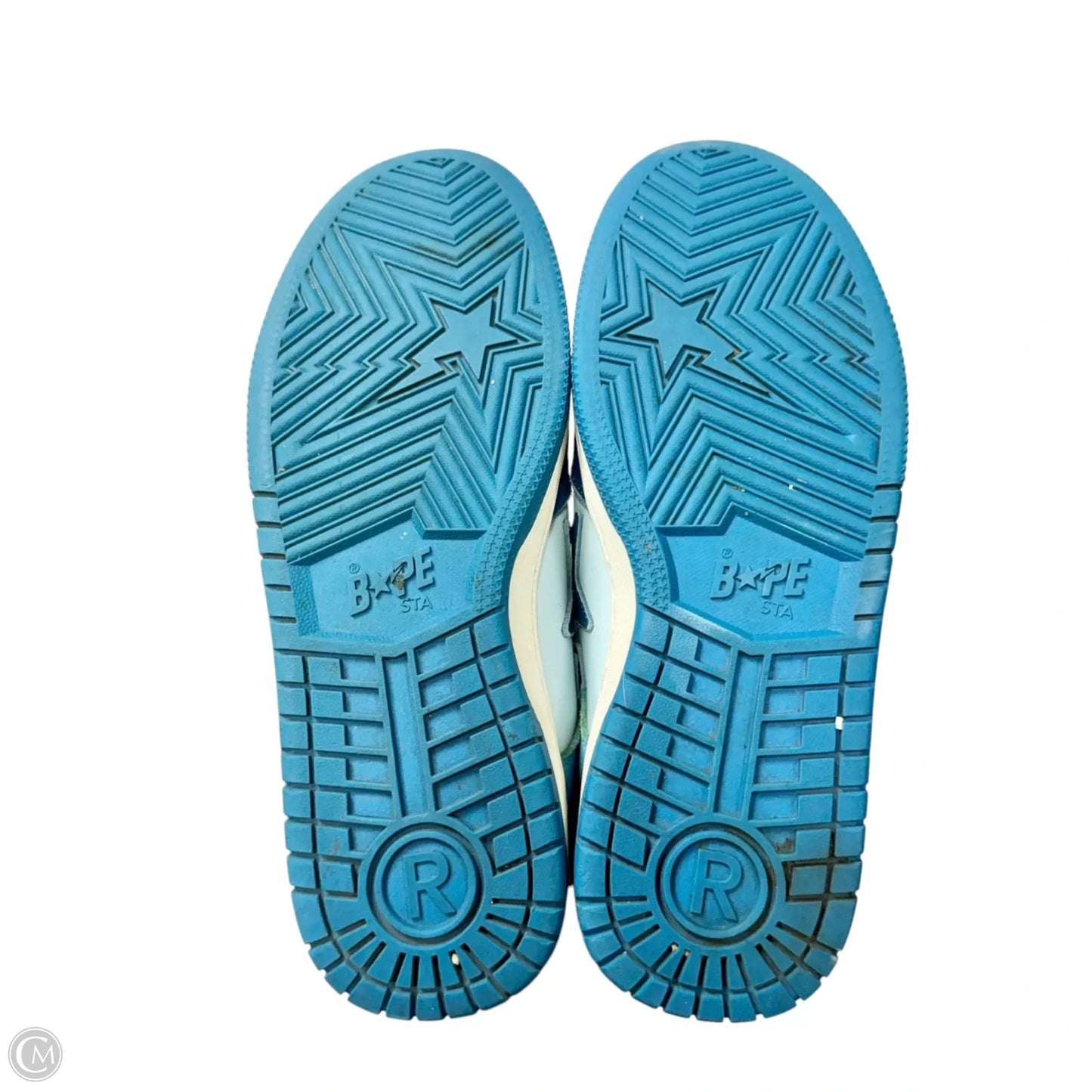 Shoes Sneakers By Bape In Blue & White, Size: 7