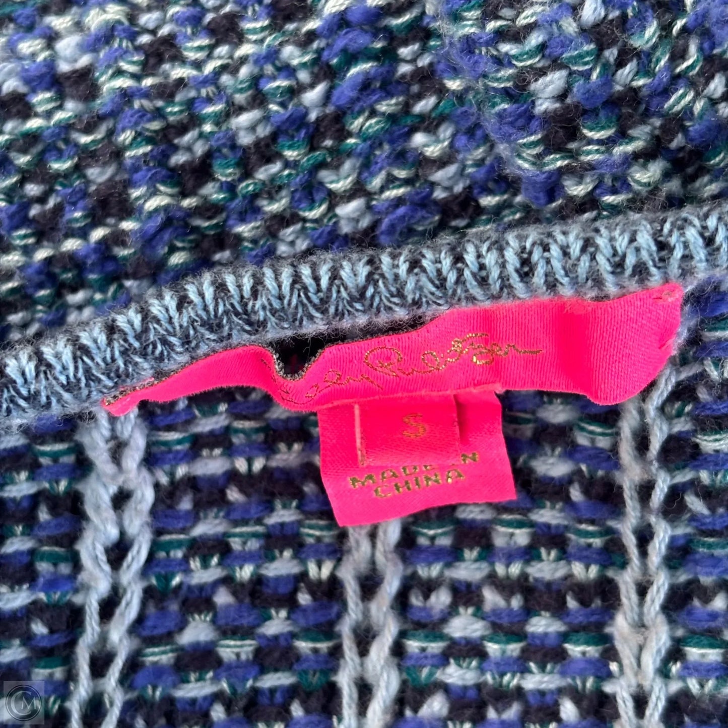 Cardigan Designer By Lilly Pulitzer In Navy, Size: S