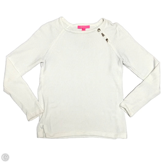 Sweater Designer By Lilly Pulitzer In White, Size: S