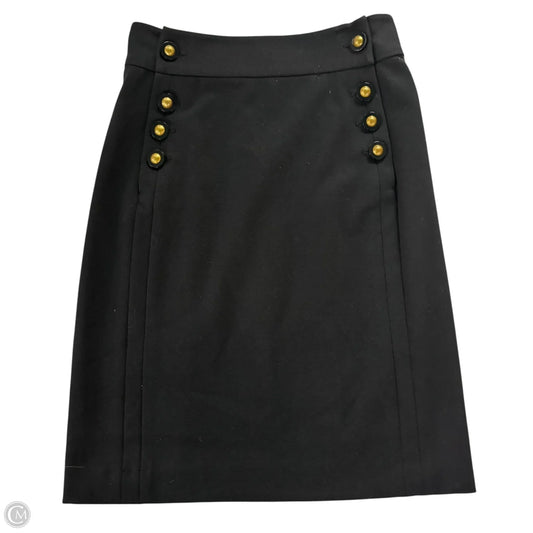 Skirt Designer By Tory Burch In Black, Size: Xs