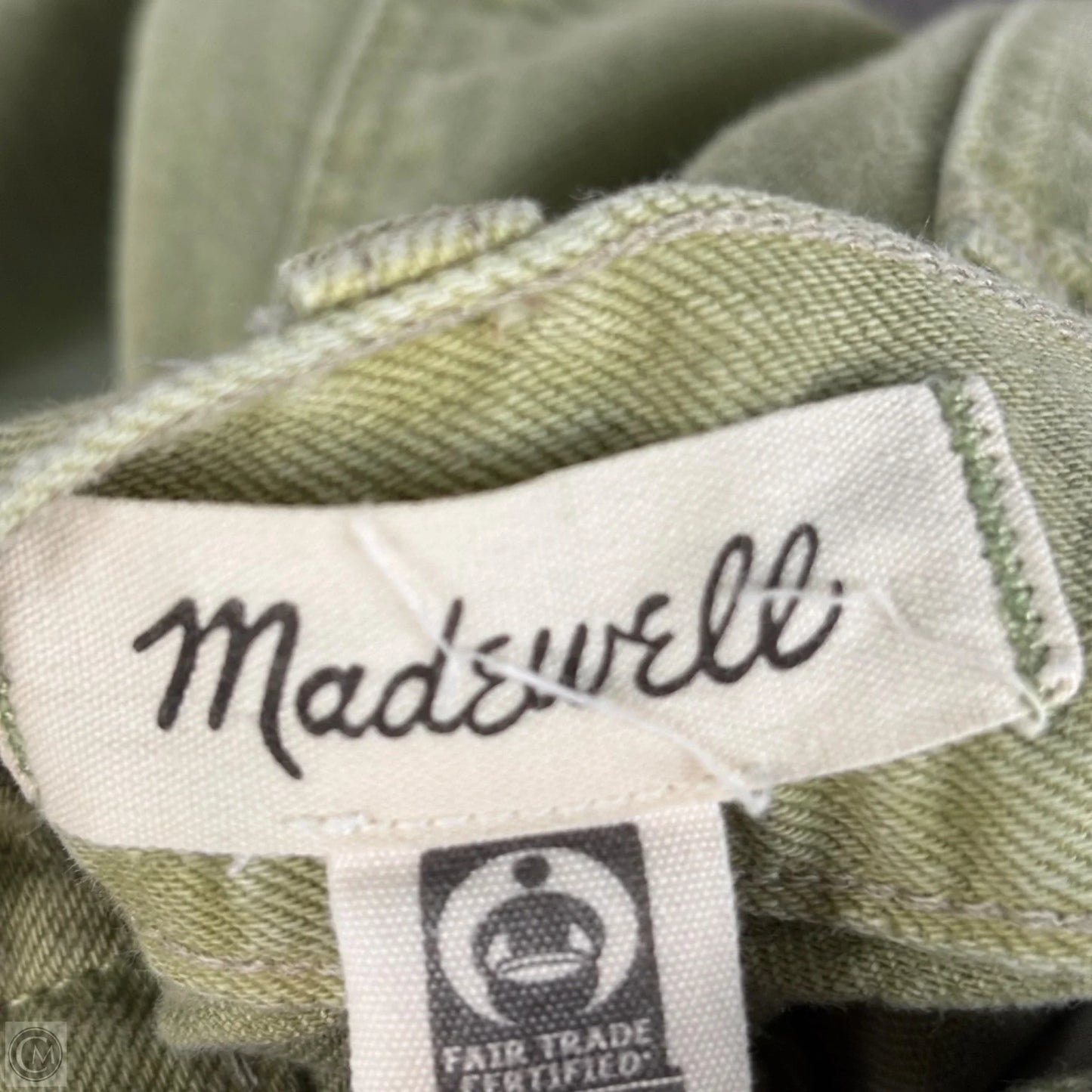 Jeans Wide Leg By Madewell In Green, Size: 4