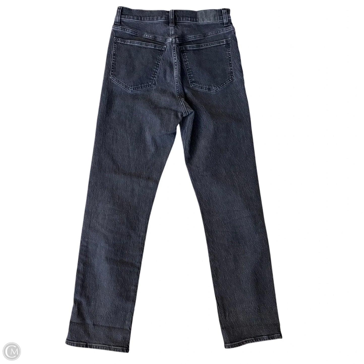 Jeans Straight By Madewell In Black, Size: 4