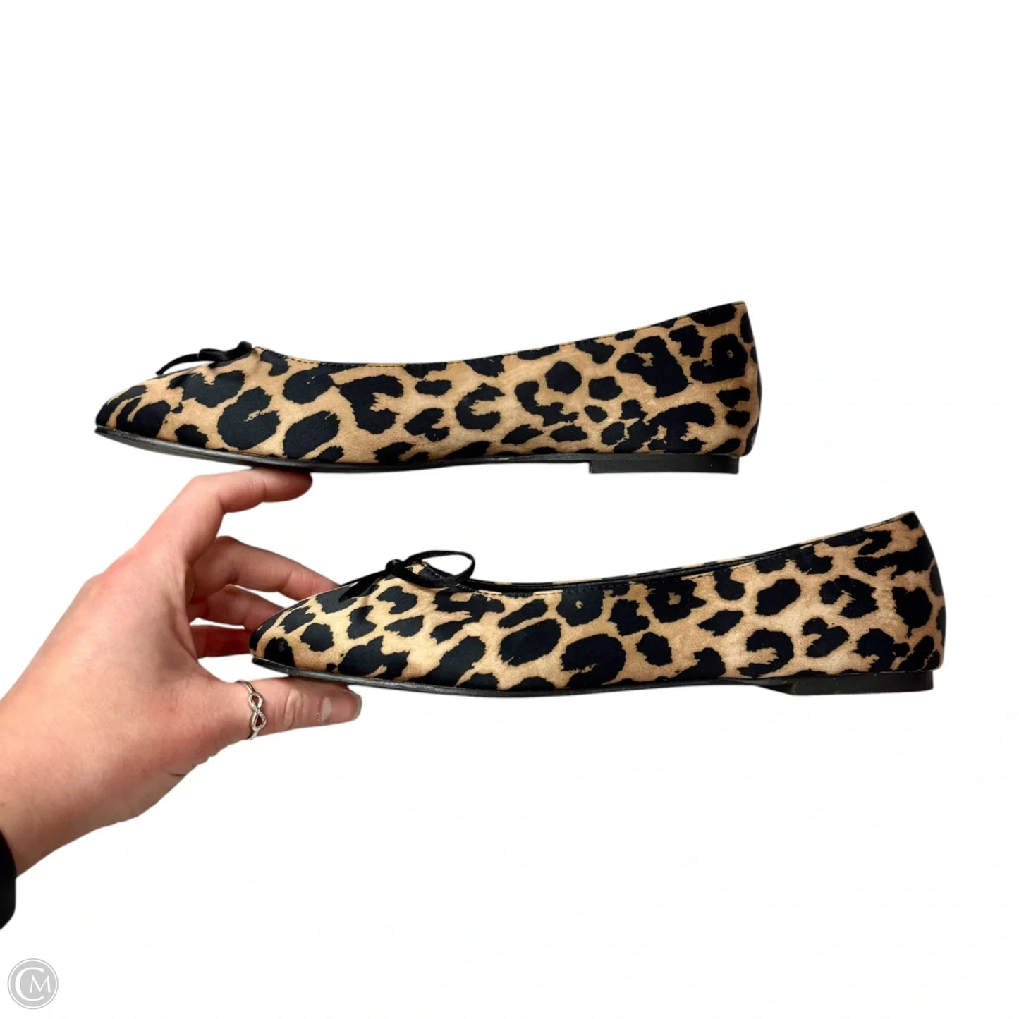 Shoes Flats By Cider In Animal Print, Size: 9.5