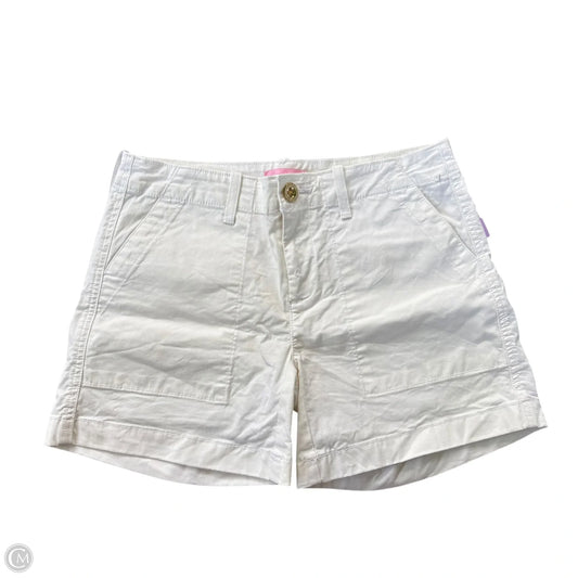 Shorts Designer By Lilly Pulitzer In White, Size: 0