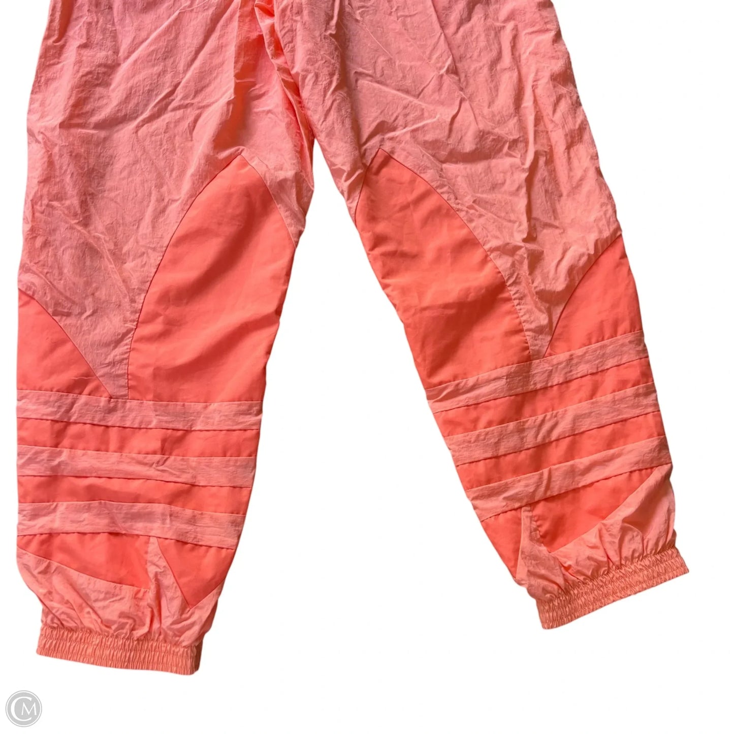 Athletic Pants By Adidas In Orange, Size: L