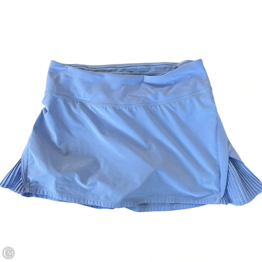 Athletic Skort By Lululemon In Blue, Size: S
