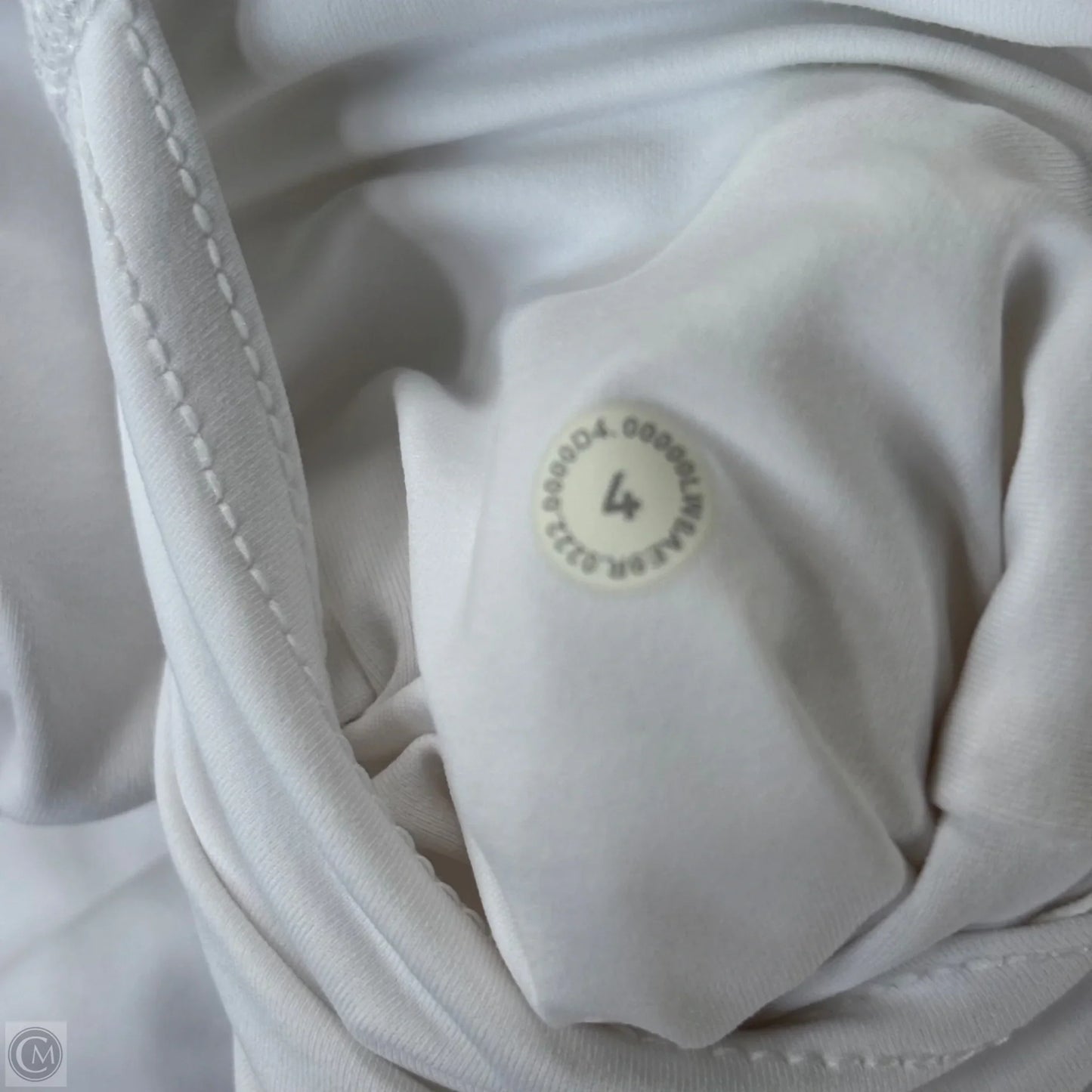 Athletic Skort By Lululemon In White, Size: S