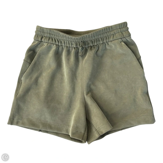 Athletic Shorts By Lululemon In Green, Size: S