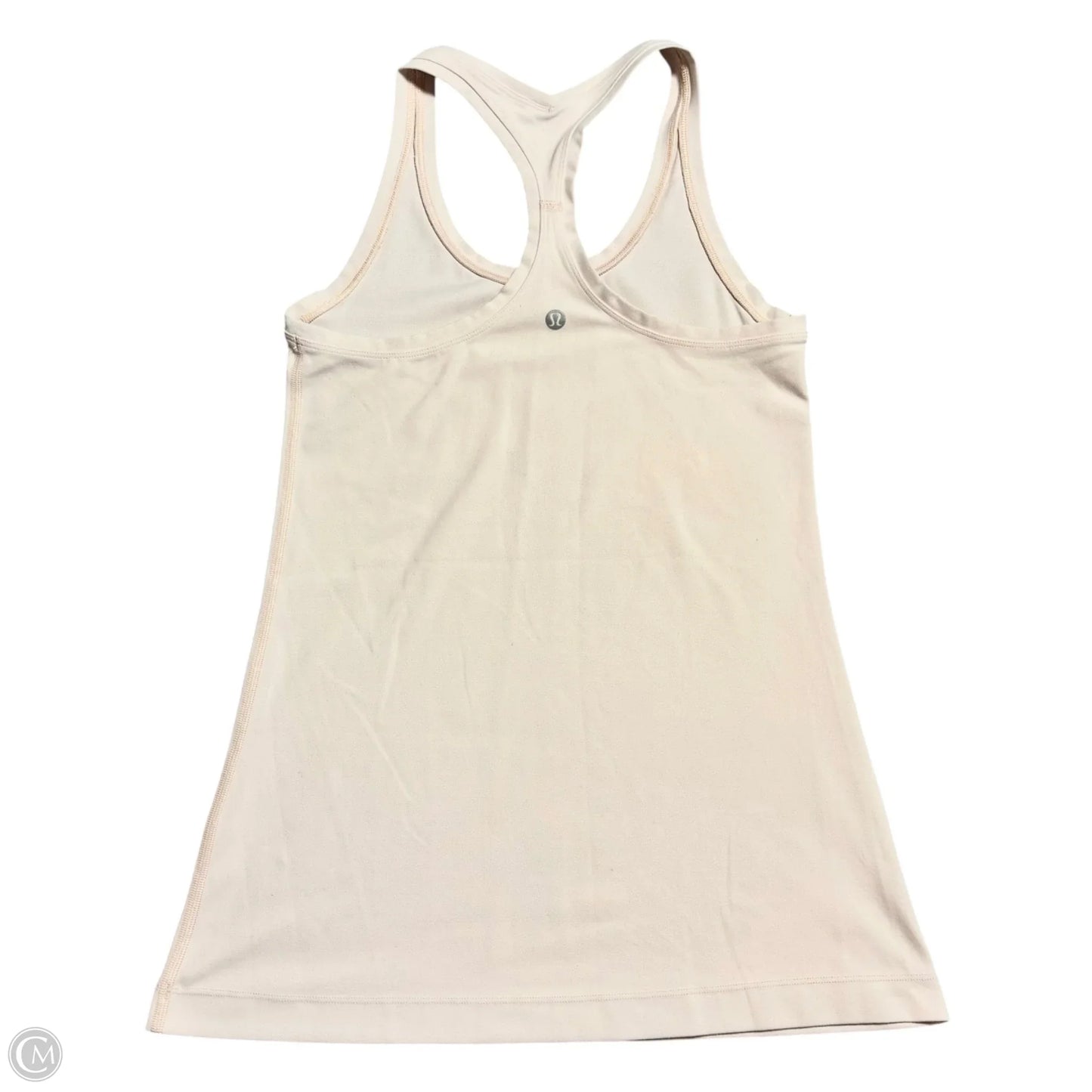 Athletic Top Short Sleeve By Lululemon In Pink, Size: S