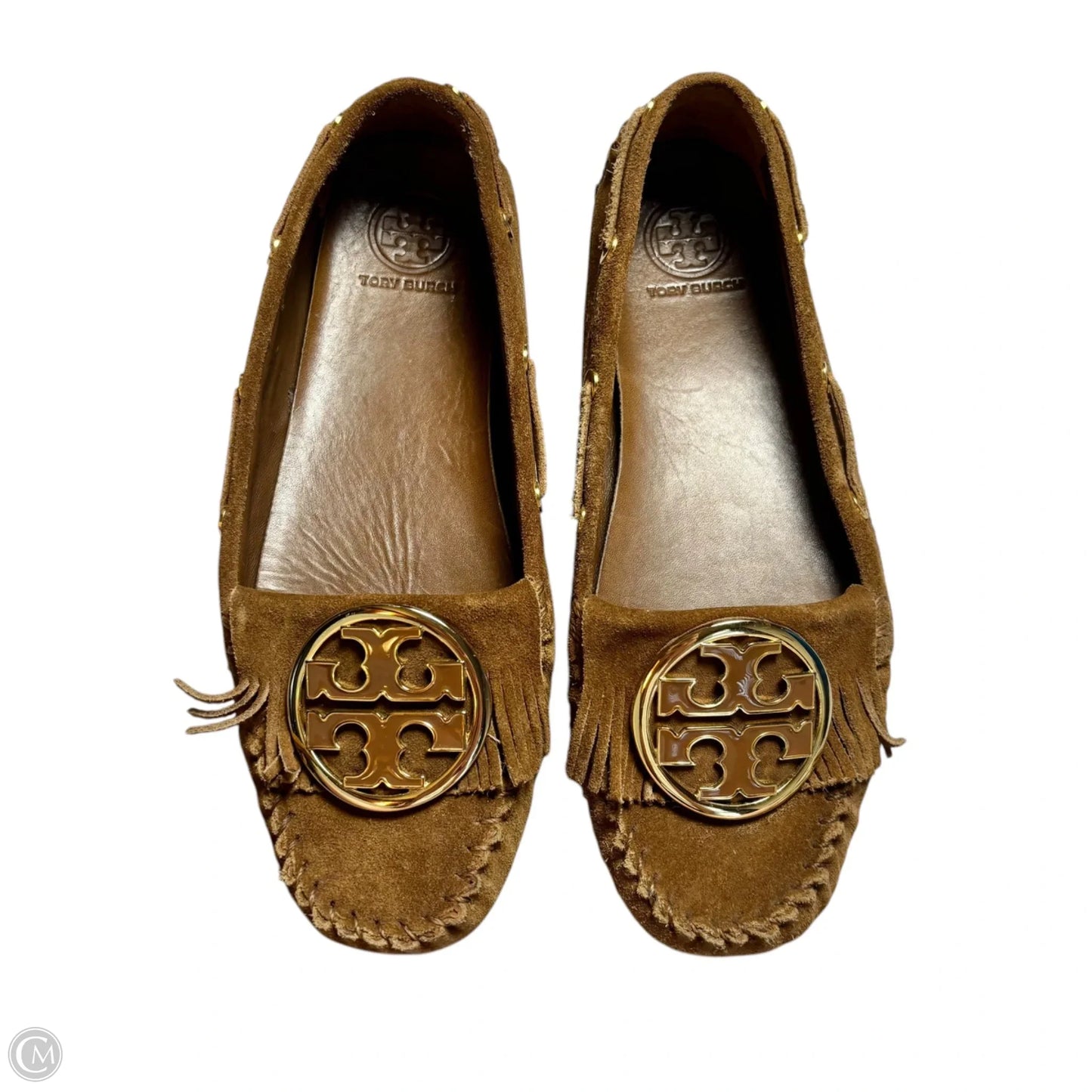 Shoes Designer By Tory Burch In Brown, Size: 10