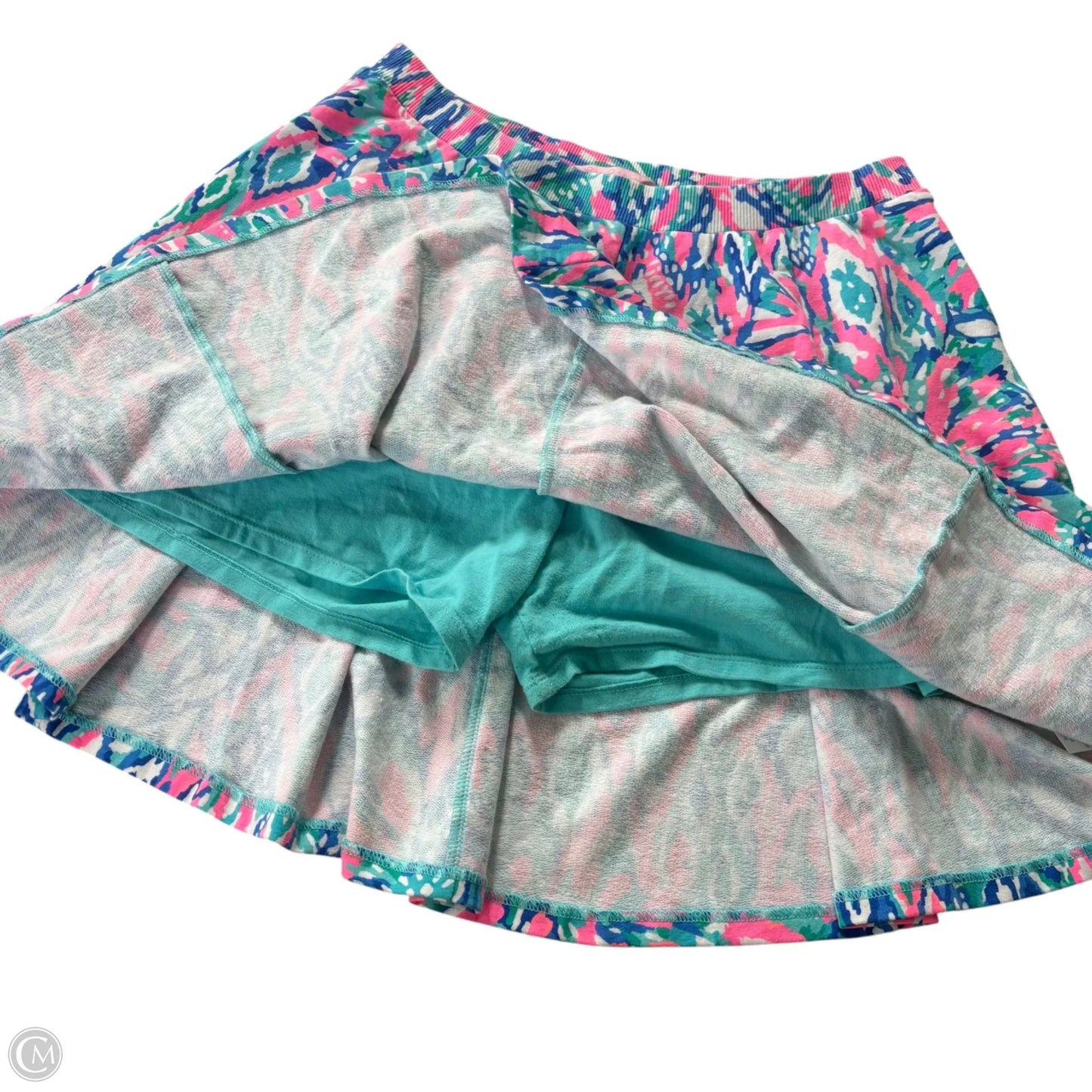 Skort Set Designer By Lilly Pulitzer In Blue & Purple, Size: M
