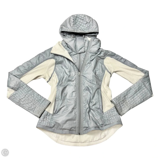 Jacket Fleece By Lululemon In Grey, Size: M