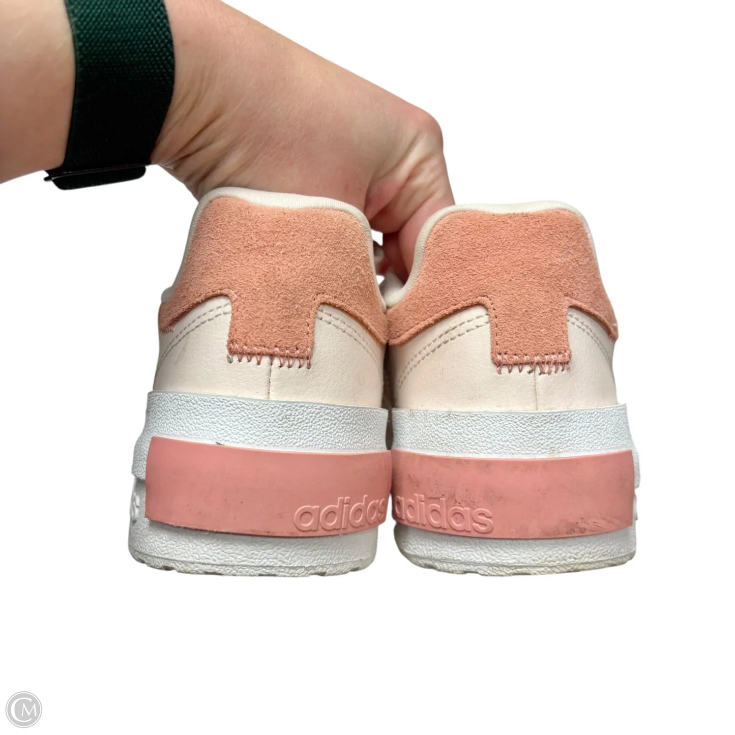 Shoes Athletic By Adidas In Pink, Size: 8