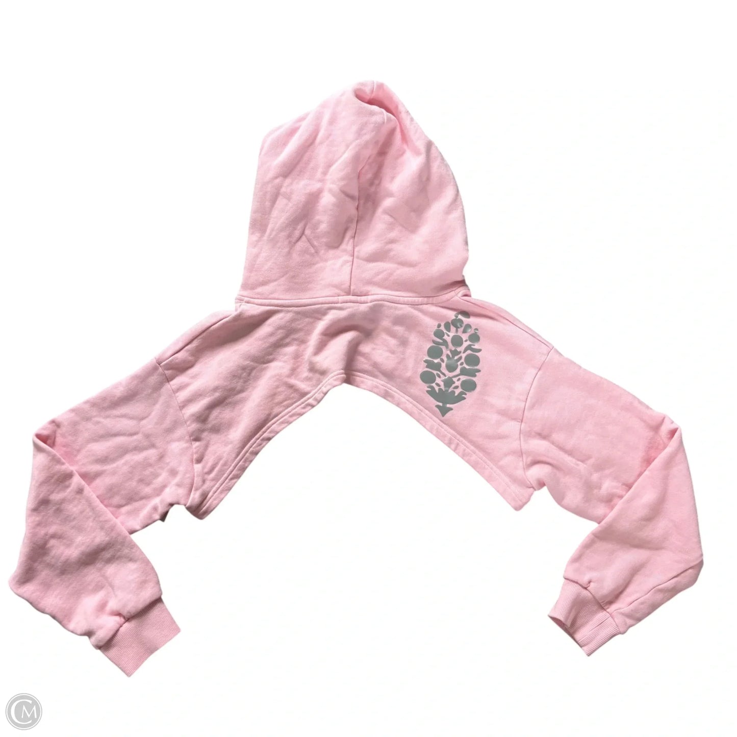 Top Long Sleeve By Free People In Pink, Size: S