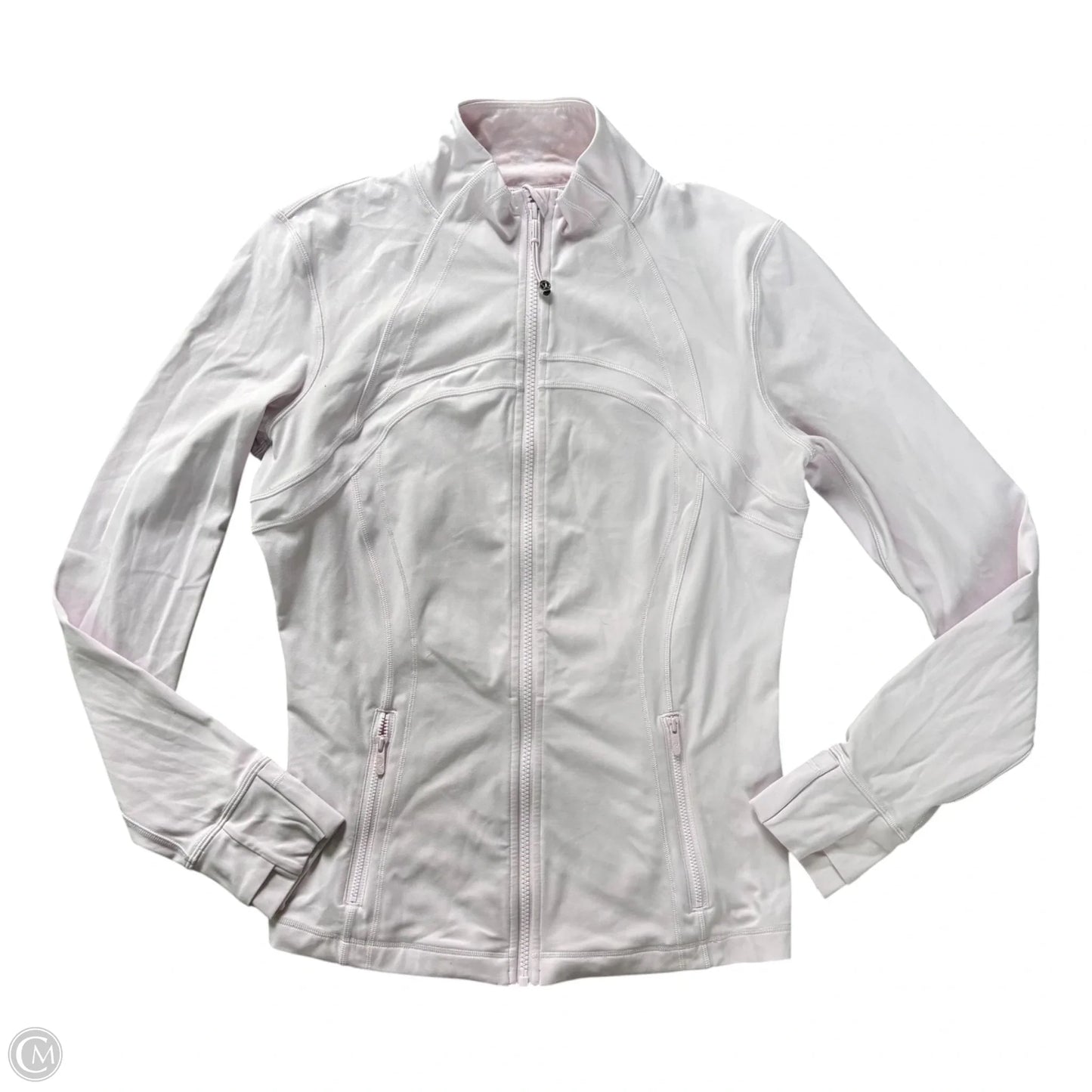 Athletic Jacket By Lululemon In Pink, Size: 12
