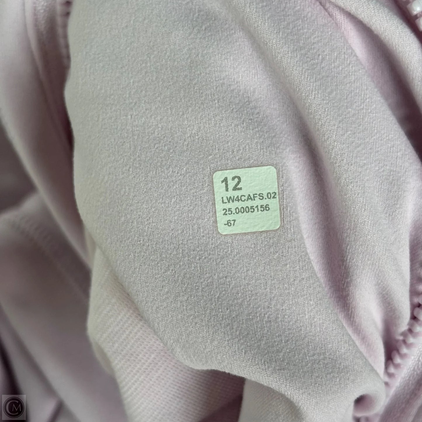Athletic Jacket By Lululemon In Pink, Size: 12