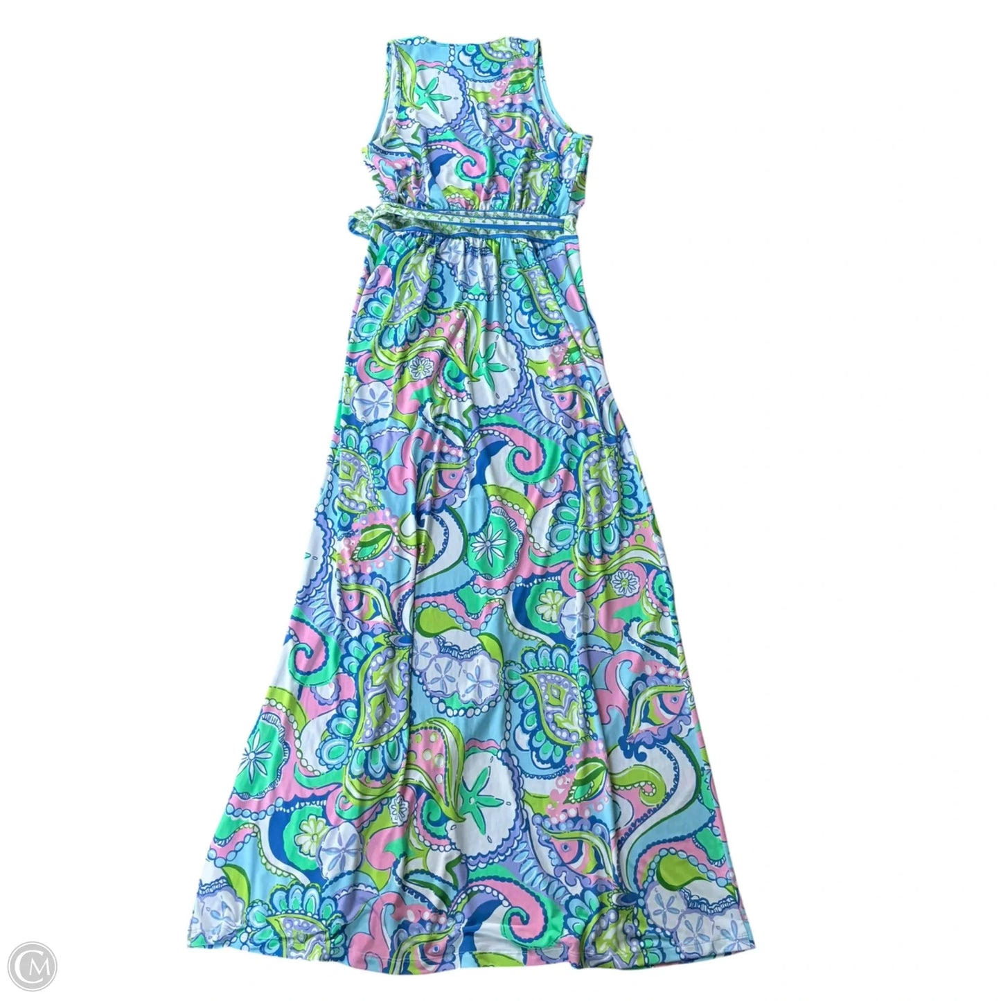 Dress Designer By Lilly Pulitzer In Blue & Pink, Size: S